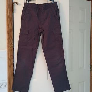 Boy's Urban Pipeline dark charcoal gray carpenter style pants, worn once!